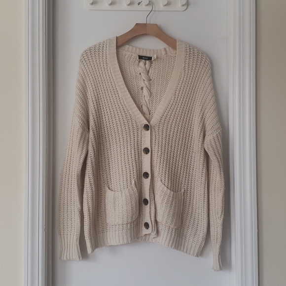 BDG Sweaters - Oversized braided grandpa sweater